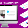 Turquoise and Pink Theme Presentation
