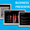 Red and Black Theme Presentation