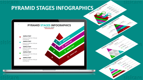 Pyramid Stages Infographics