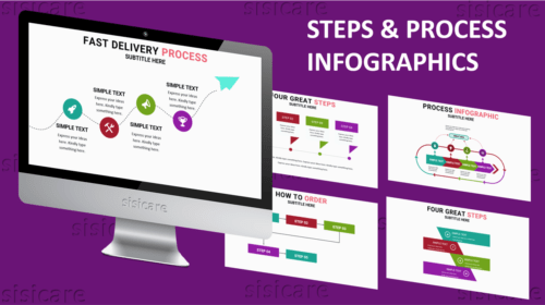 Steps & Process Infographics